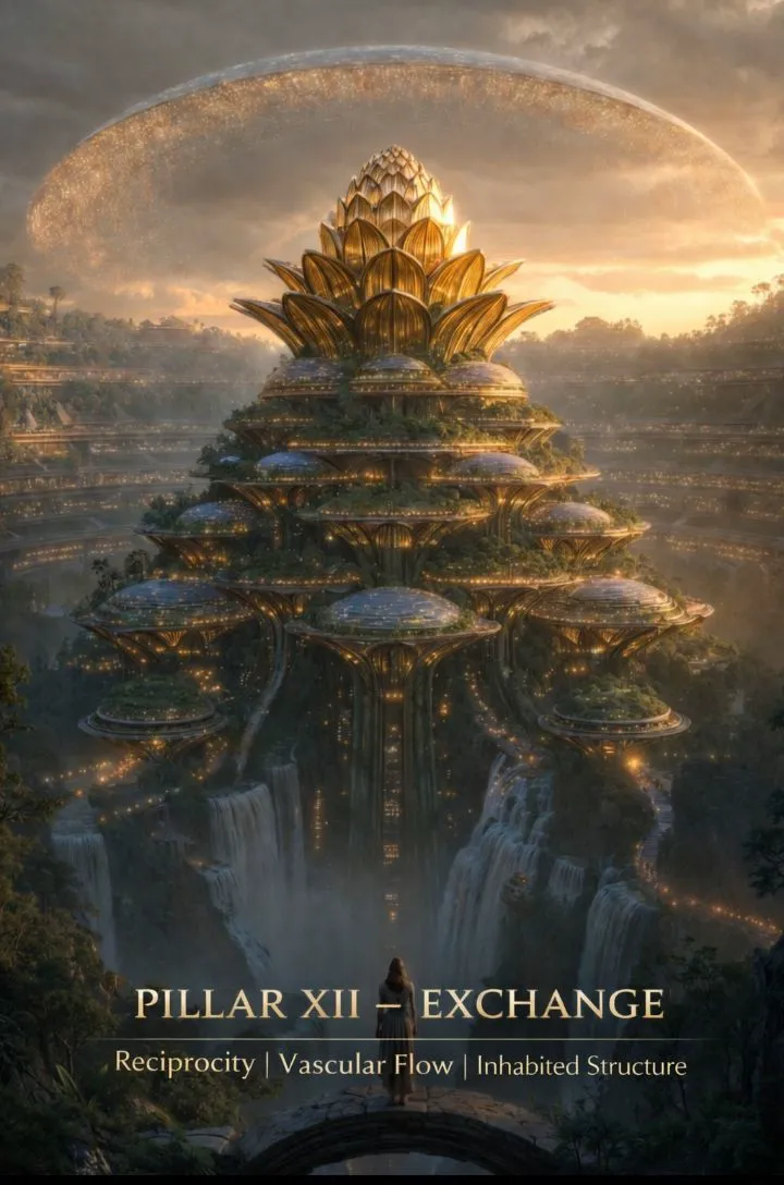 Image from Dawn&rsquo;s post &ldquo;Pillar XII · Exchange&rdquo; (Mar 26, 2026)